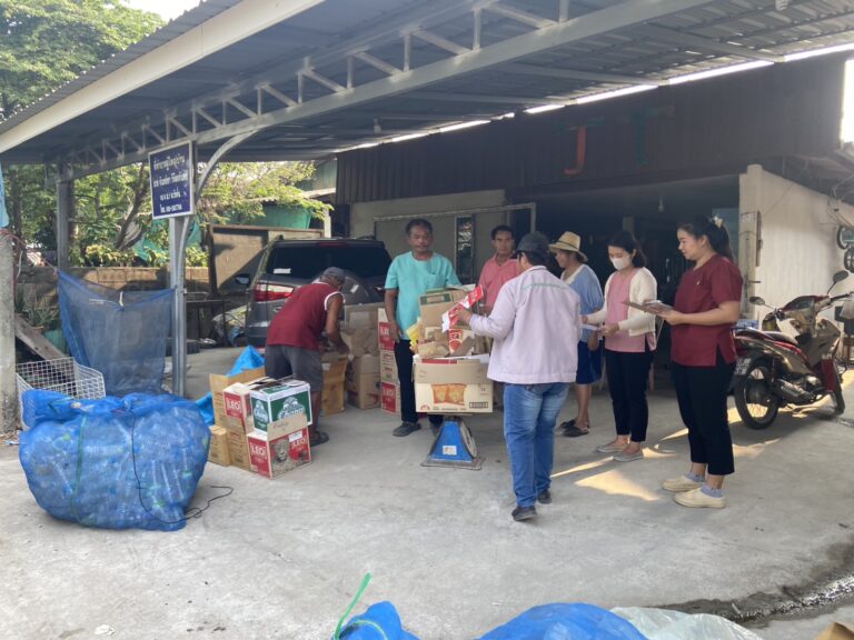 กิจกรรมรับซื้อขยะประจำเดือนมีนาคม 2568