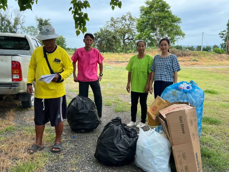 กิจกรรมรับซื้อขยะประจำเดือนกรกฎาคม 2568
