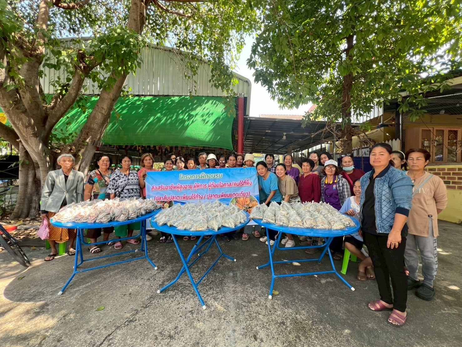 โครงการฝึกอบรมส่งเสริมอาชีพผู้สูงอายุ ผู้พิการ ผู้ด้อยโอกาส/คนไร้ที่พึ่ง