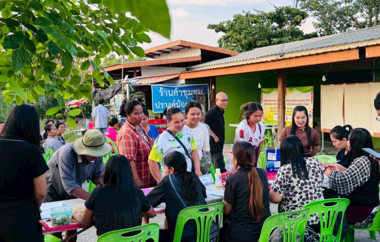 จัดการประชาคมระดับหมู่บ้าน หมู่ที่ 2 บ้านปรางค์น้อยพัฒนา