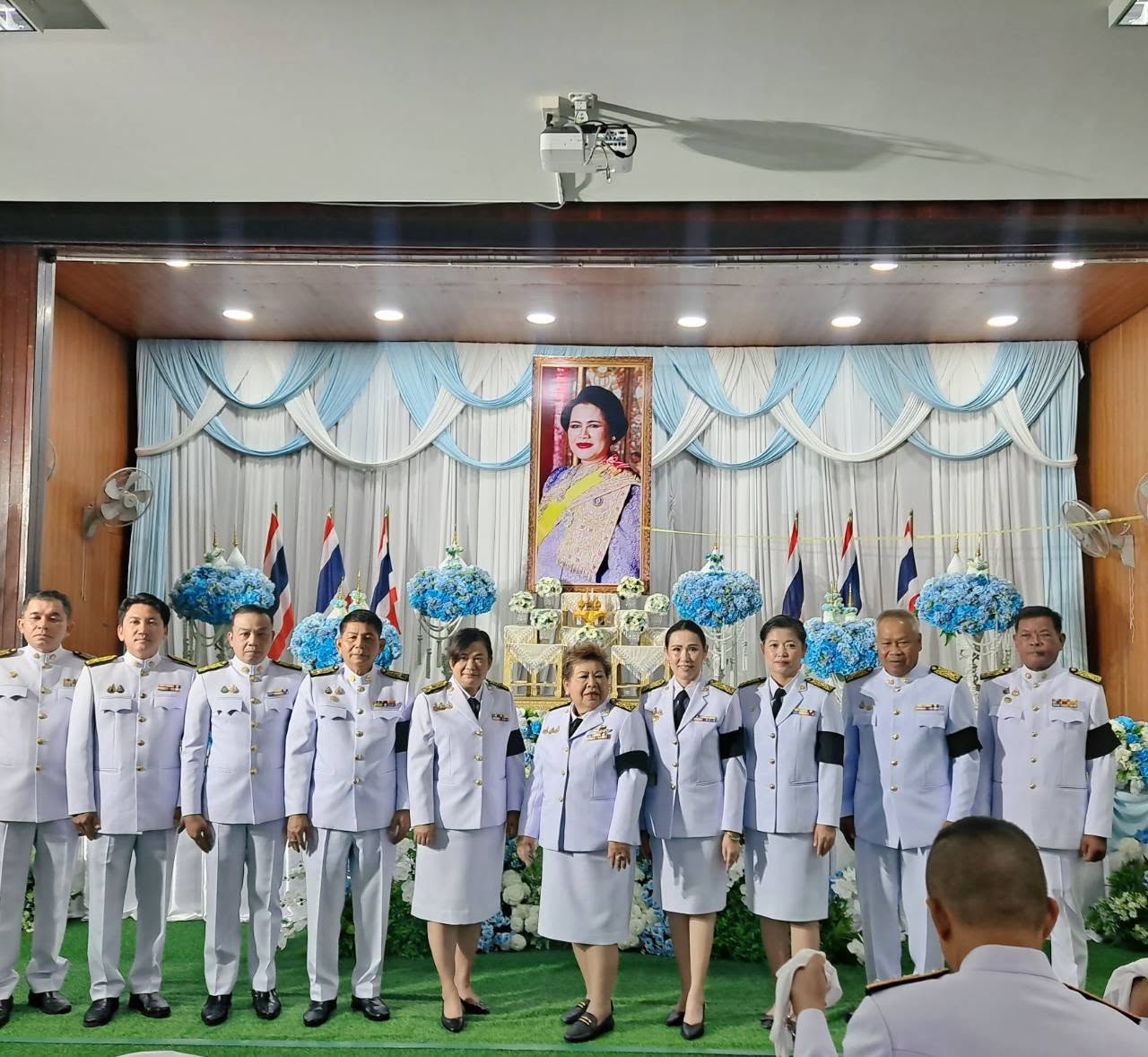 พิธีสวดพระพุทธมนต์ เนื่องในวันคล้ายวันพระราชสมภพ สมเด็จพระนางเจ้าสิริกิติ์ พระบรมราชินีนาถ พระบรมราชชนนีพันปีหลวง และวันแม่แห่งชาติ ๑๒ สิงหาคม ๒๕๖๙